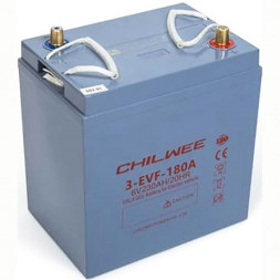Аккумулятор тяговый CHILWEE 3-EVF-180A 230 Ah гелевый (6 Вольт)