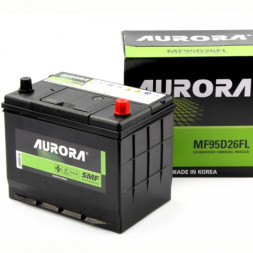 Аккумулятор автомобильный AURORA JIS MF95D26FL 80 Ач