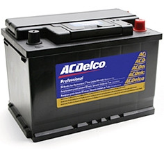 Аккумулятор автомобильный ACDelco 48770 (48-7YR) 80Ah