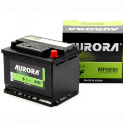 Аккумулятор автомобильный AURORA DIN MF55559 L2 55 Ач