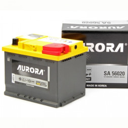 Аккумулятор автомобильный AURORA DIN AGM SA 56020 L2 60 Ач