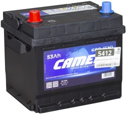 Аккумулятор автомобильный CAMEL 53Ah 600A 26-600 п.п.