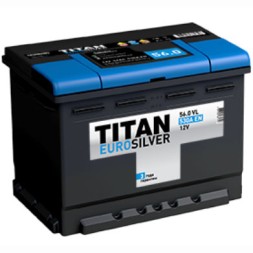 Аккумулятор автомобильный TITAN EURO SILVER 76 Ач
