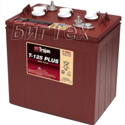 Аккумулятор тяговый Trojan T-125, 240 А/ч (6 Вольт)