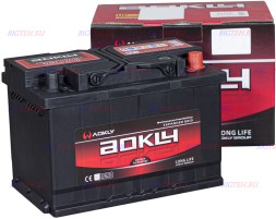 Аккумулятор автомобильный AOKLY 75Ач 650А 57524 о.п.