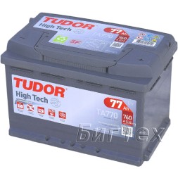 Аккумулятор автомобильный Tudor High-Tech 77 А/ч (TA770)