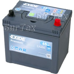 Аккумулятор автомобильный Exide Premium EA654 65 Ач