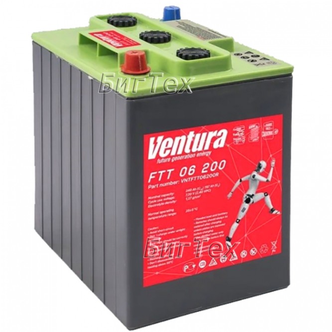 Аккумулятор тяговый Ventura FTT 06 210 250Ah (6 Вольт)