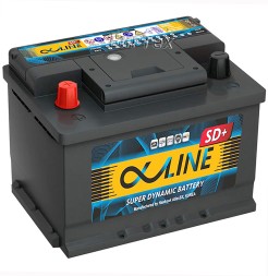 Аккумулятор автомобильныйALPHALINE SD+ MF56020 L2R 60 Ач пр.пол. Аккумулятор автомобильныйALPHALINE SD+ MF56020 L2R 60 Ач пр.пол.