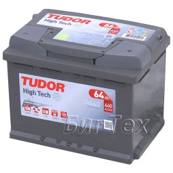 Аккумулятор автомобильный Tudor High-Tech 64 А/ч (TA640)