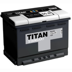 Аккумулятор автомобильный TITAN STANDART 66Ач
