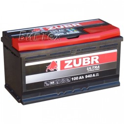 Аккумулятор автомобильный ZUBR ULTRA ZU1000 100 Ач