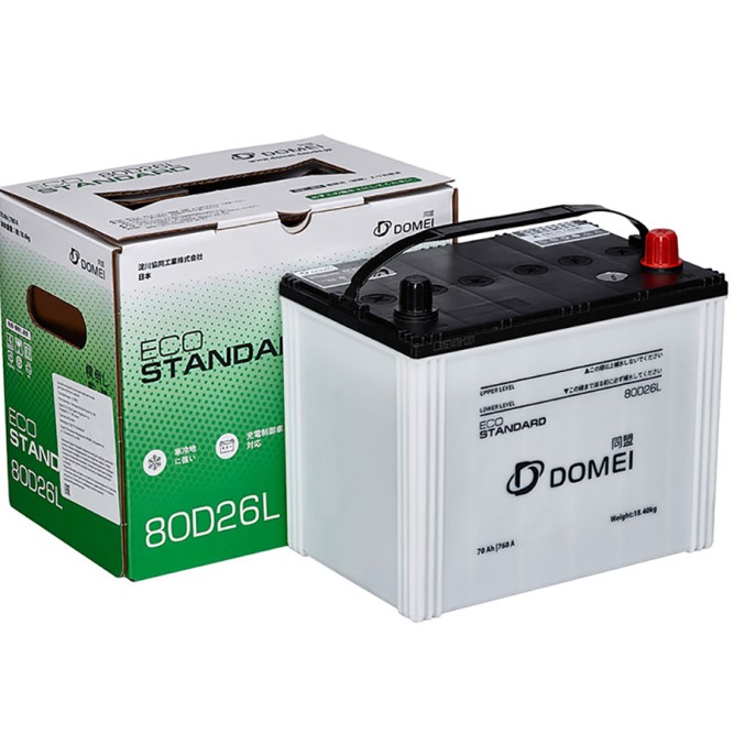 Аккумулятор автомобильный DOMEI ECO STANDARD 80D26L 70Ah 760A