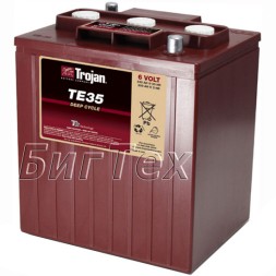 Аккумулятор тяговый Trojan TE35, 245 А/ч (6 Вольт)