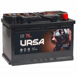 Аккумулятор автомобильный URSA Extra 75 Ач 680A Аккумулятор автомобильный URSA Extra 75 Ач 680A