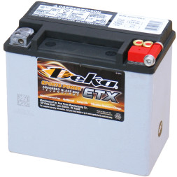 Мото аккумулятор Deka ETX16L 19 Ач (YX16CL) Мото аккумулятор Deka ETX16L 19 Ач (YX16CL)