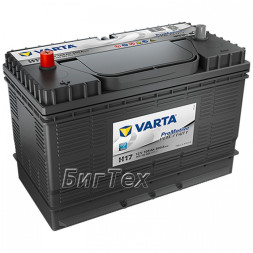 Аккумулятор грузовой VARTA ProMotive Heavy Duty 105Ah (H17)