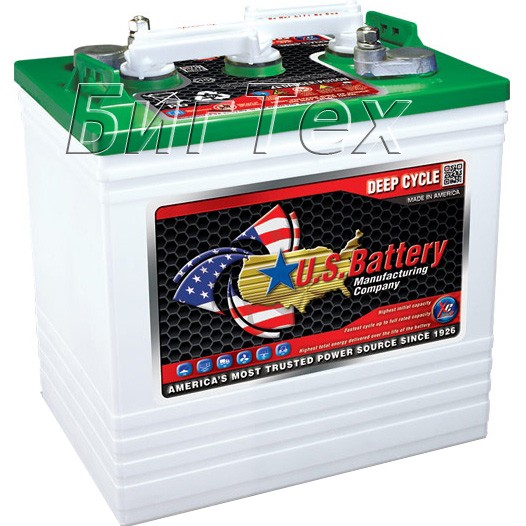 Аккумулятор тяговый U.S. Battery US 125, 242Ah (6 Вольт)