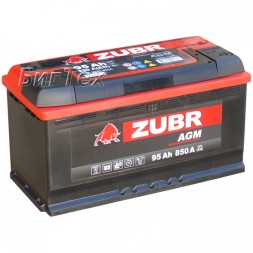 Аккумулятор автомобильный ZUBR AGM ZA950 95 Ач