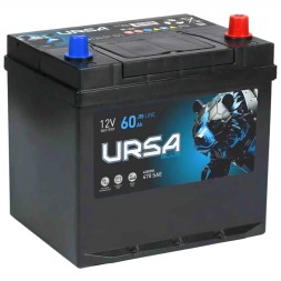 Аккумулятор автомобильный URSA Blue Asia 60Ач 420A UUA600 обр. пол. Аккумулятор автомобильный URSA Blue Asia 60Ач 420A UUA600 обр. пол.