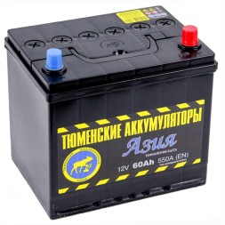 Аккумулятор автомобильный TYUMEN ASIA 60 Ач