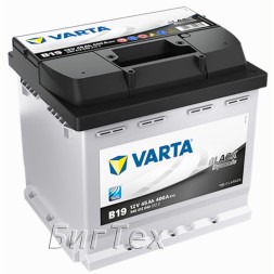 Аккумулятор автомобильный VARTA Black Dynamic B19, 45 Ач
