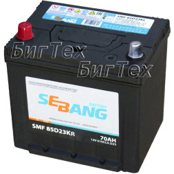 Аккумулятор автомобильный SEBANG 85D23KR 70 Ач