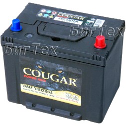 Аккумулятор автомобильный Cougar 80D26L 70 Ач