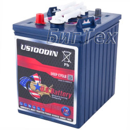 Аккумулятор тяговый U.S. Battery US 100DIN XC2, 247Ah (6 Вольт)