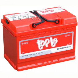 Аккумулятор автомобильный Topla Energy 75Ah
