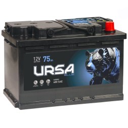 Аккумулятор автомобильный URSA Blue 75 Ач 640A о.п. Аккумулятор автомобильный URSA Blue 75 Ач 640A о.п.