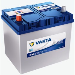 Аккумулятор автомобильный VARTA Blue Dynamic Asia D48, 60 Ач