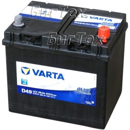 Аккумулятор автомобильный VARTA Blue Dynamic Asia D49, 65 Ач