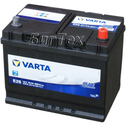 Аккумулятор автомобильный VARTA Blue Dynamic Asia E25, 75 Ач