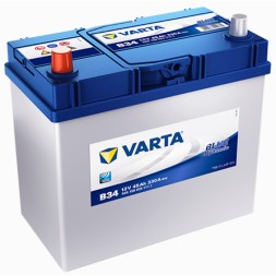 Аккумулятор автомобильный VARTA Blue Dynamic Asia B34, 45 Ач