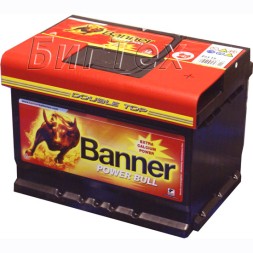 Аккумулятор автомобильный Banner Power Bull 62 Ач (P62 19)