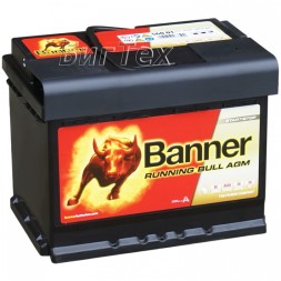 Аккумулятор автомобильный Banner Running Bull AGM 60 Ач (560 01)