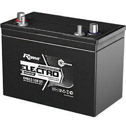 Аккумулятор лодочный RDrive Marine EMA12-108 DT AGM 108 Ач