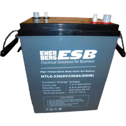 Аккумулятор тяговый ESB HTL6-330 GEL 330 Ач (6 Вольт) 