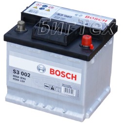 Аккумулятор автомобильный BOSCH S3 002 45 Ач