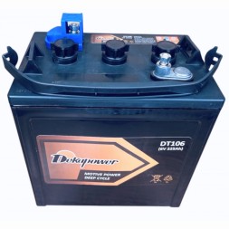 Аккумулятор тяговый DekaPower DT106 225 Ач (6 Вольт) 
