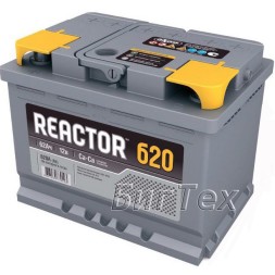 Аккумулятор автомобильный Reactor 62 ач (6ст-62)