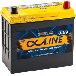 Аккумулятор автомобильный Alphaline Ultra 75B24L 59 Ач (тонкие клеммы) Аккумулятор автомобильный Alphaline Ultra 75B24L 59 Ач (тонкие клеммы)