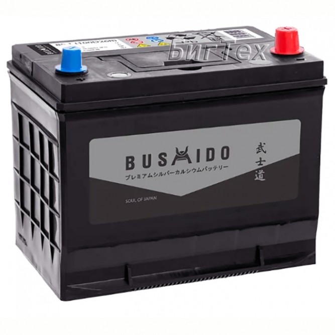 Аккумулятор автомобильный BUSHIDO SJ 85D26L 75Ач 640А