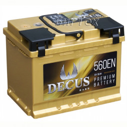 Аккумулятор автомобильный DECUS Premium 56Ah