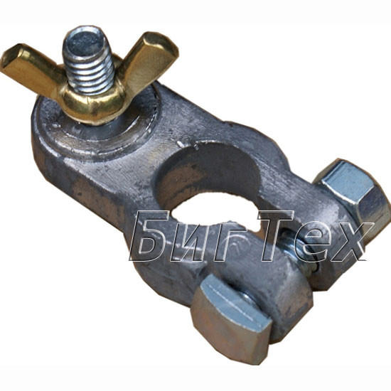 Клемма на аккумулятор универсальная Deka с гайкой «барашек» (0149)