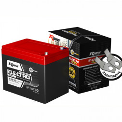 Аккумулятор тяговый RDrive Electro 6-DZF-13, 18 Ач Graphene