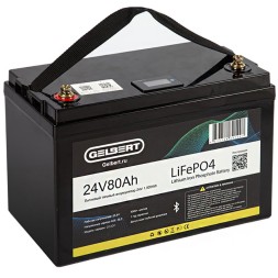 Аккумулятор литиевый тяговый GELBERT LiFePO4 80Ah 24V  