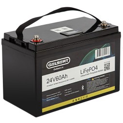 Аккумулятор литиевый тяговый GELBERT LiFePO4 60Ah 24V