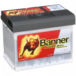 Аккумулятор автомобильный Banner Power Bull PRO 63 Ач (P63 40)